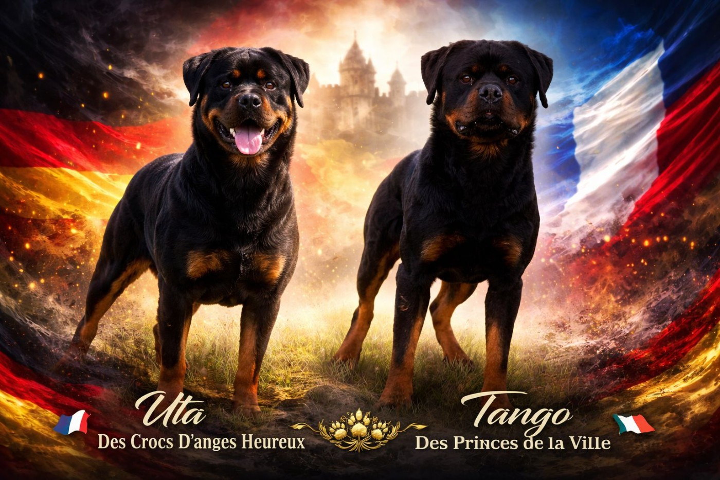 Chiot Rottweiler Of Passion Amstaff 